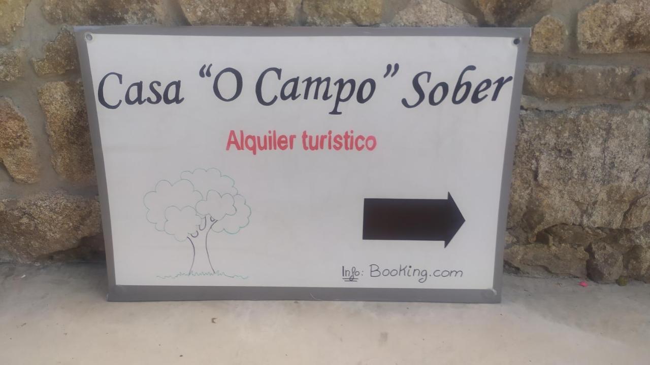 Penzion Casa "O Campo" Sober Exteriér fotografie